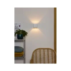 Lucide DEVI - Wandlamp - 1xG9 - Wit