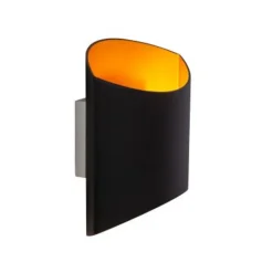 Lucide DILETTA Wandlamp-Zwart-1xG9-40W-Alumin.