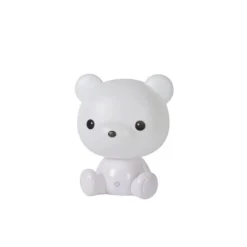 Lucide DODO Bear - Tafellamp Kinderkamer - LED Dimb. - 3 StepDim - Wit