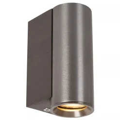 Lucide DUPLA - Wandspot / Wandlamp - 1xGU10 (MR11) - Grijs ijzer