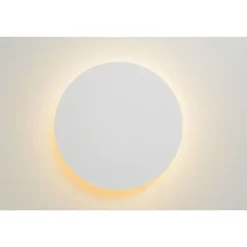 Lucide EKLYPS LED - Wandlamp - Ø 25 cm - LED - 1x9W 3000K - Wit Lucide