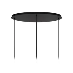 Lucide ELOISE Hanglamp-Zwart-4xE27-40W-Glas