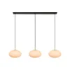 Lucide ELYSEE Hanglamp-Opaal-3xE27-40W-Glas