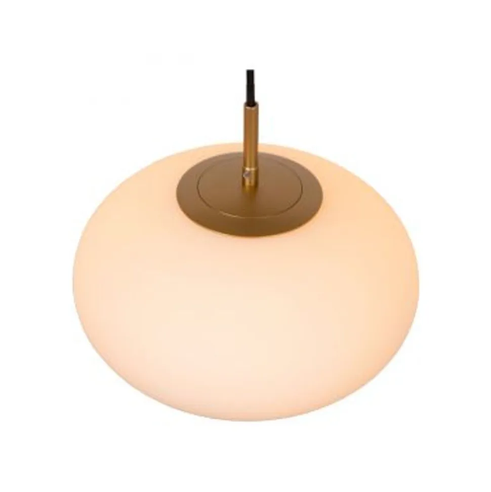 Lucide ELYSEE Hanglamp-Opaal-3xE27-40W-Glas