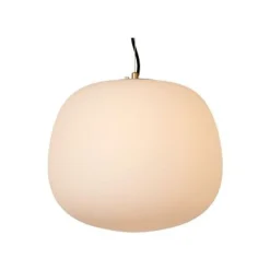 Lucide ELYSEE Hanglamp-Opaal-Ø38-1xE27-40W-Glas