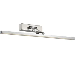 Lucide ERWAN - Spiegellamp Badkamer - LED - 1x13W 3000K - IP21 - Chroom Lucide