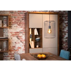 Lucide ESMEE - Hanglamp - Ø 26 cm - 1xE27 - Zwart Lucide