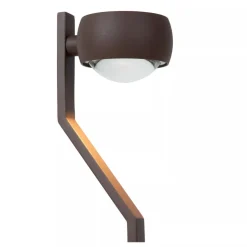 Lucide ESTAL - Sokkellamp - LED - 1x9W 2700K - IP54 - Roest bruin