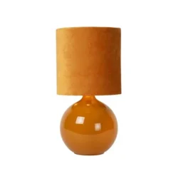 Lucide ESTERAD Tafellamp-Okerge.-1xE14-60W-Glas