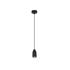 Lucide EVORA Hanglamp-Zwart-Ø10-1xGU10-35W-Metaal