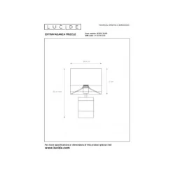 Lucide EXTRAVAGANZA FRIZZLE - Tafellamp - Ø 18 cm - 1xE14 - Roze