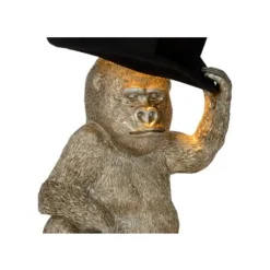 Lucide EXTRAVAGANZA GUST - Tafellamp - Ø 22,5 cm - 1xE14 - Zwart