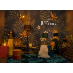 Lucide EXTRAVAGANZA MARBELOUS - Tafellamp - Ø 15 cm - 1xE14 - Transparant