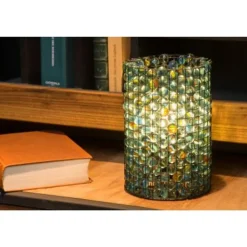 Lucide EXTRAVAGANZA MARBELOUS - Tafellamp - Ø 15 cm - 1xE14 - Transparant