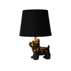 Lucide EXTRAVAGANZA SIR WINSTON - Tafellamp - 1xE14 - Zwart