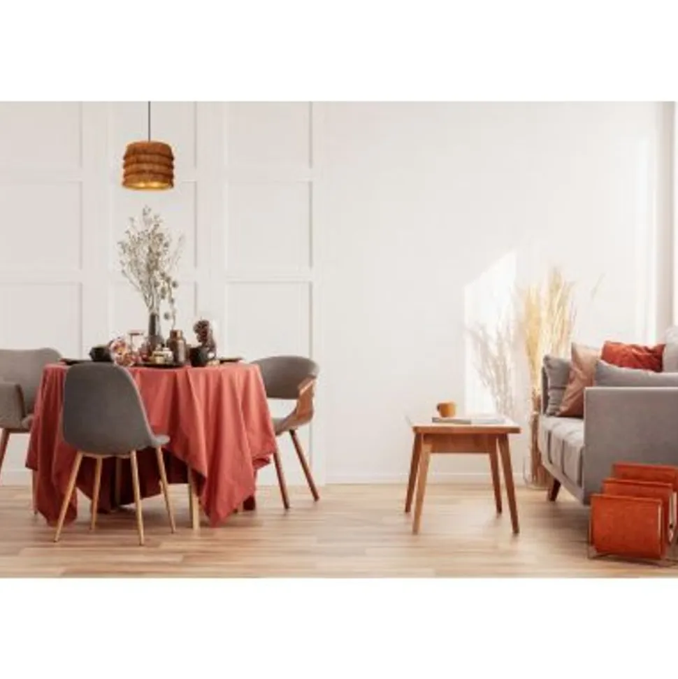 Lucide EXTRAVAGANZA TOGO - Hanglamp - Ø 25 cm - 1xE27 - Okergeel