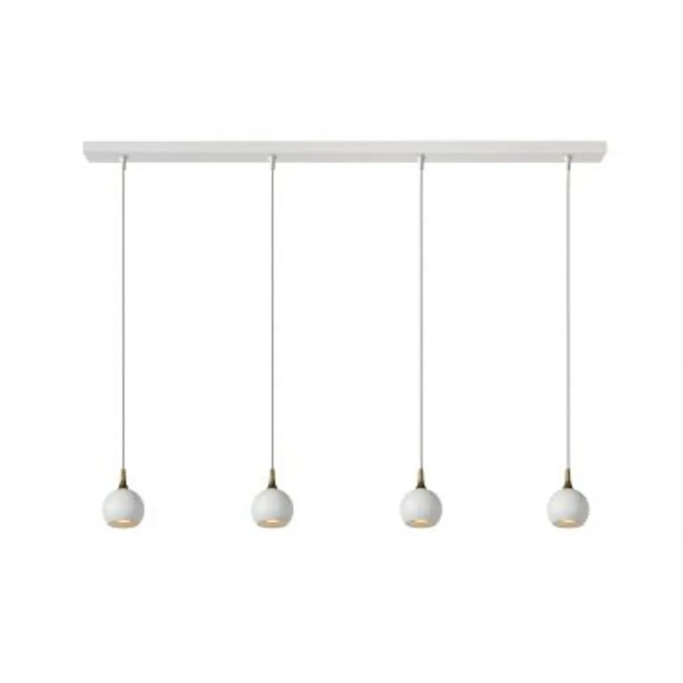 Lucide FAVORI - Hanglamp - 4xGU10 - Wit