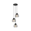 Lucide FILOX Hanglamp-Zwart-Ø44,5-3xE27-40W-Metaal