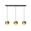 Lucide FIRMIN Hanglamp-Mat Go.-3xE27-40W-Glas