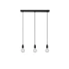 Lucide FIX MULTIPLE Pendel 3xE27/60W Zwart