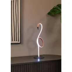 Lucide FLAMINGO - Tafellamp - LED Dimb. - RGB - Roze