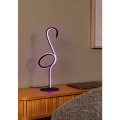 Lucide FLAMINGO - Tafellamp - LED Dimb. - RGB - Multicolor