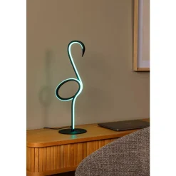 Lucide FLAMINGO - Tafellamp - LED Dimb. - RGB - Multicolor