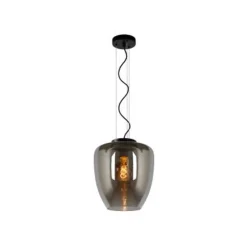 Lucide FLORIEN - Hanglamp - Ø 28 cm - 1xE27 - Fumé Lucide