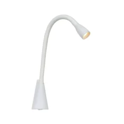 Lucide GALEN-LED - Bedlamp - LED - 1x3W 3000K - Wit Lucide