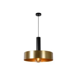 Lucide GIADA - Hanglamp - Ø 50 cm - 1xE27 - Mat Goud / Messing