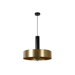 Lucide GIADA - Hanglamp - Ø 50 cm - 1xE27 - Mat Goud / Messing