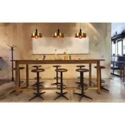 Lucide GIADA - Hanglamp - Ø 40 cm - 1xE27 - Mat Goud / Messing