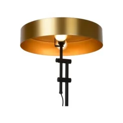 Lucide GIADA - Tafellamp - Ø 40 cm - 2xE27 - Mat Goud / Messing