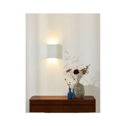 Lucide GIPSY - Wandlamp - 1xG9 - Wit