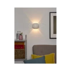 Lucide GIPSY - Wandlamp - 1xG9 - Wit