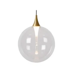 Lucide GISELA Hanglamp-Transp.-Ø46-LED Dimb.-3,6W-2700K