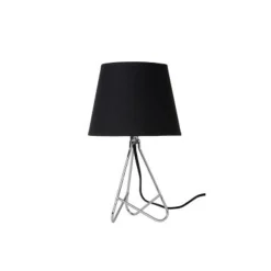 Lucide GITTA - Tafellamp - Ø 17 cm - 1xE14 - Chroom
