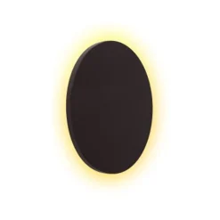 Lucide GLIMPSE - Wandlamp - Ø 22 cm - LED - 1x5W 3000K - Bruin