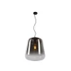 Lucide GLORIO Hanglamp-Zwart-Ø45-1xE27-60W-Glas