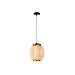 Lucide GOSSE - Hanglamp - Ø 19,5 cm - 1xE27 - Wit