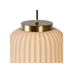 Lucide GOSSE - Hanglamp - Ø 19,5 cm - 1xE27 - Wit