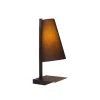 Lucide GREGORY Bedlamp-Zwart-1xE27-60W-Met USB oplaadpunt