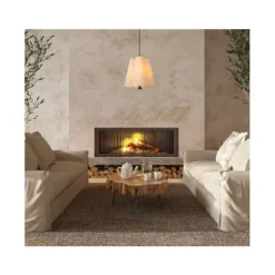 Lucide GREGORY Hanglamp-Beige-Ø34,3-3xE27-60W-Staal