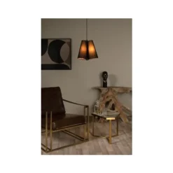 Lucide GREGORY Hanglamp-Zwart-Ø34,3-3xE27-60W-Staal
