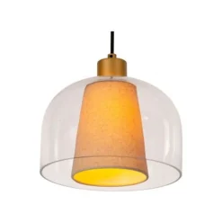 Lucide GUNHILD Hanglamp-Transp.-3xE27-60W-Glas