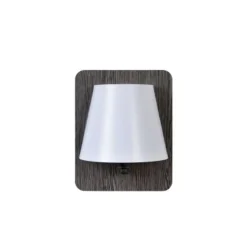 Lucide IDAHO - Wandlamp - 1xE14 - Grijs Lucide