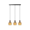 Lucide ILONA Hanglamp-Amber-3xE27-40W-Glas