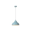 Lucide ISLA - Hanglamp - Ø 29 cm - 1xE14 - Pastel blauw