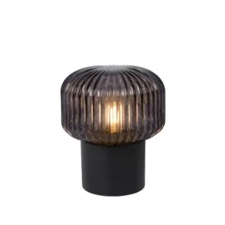 Lucide JANY - Tafellamp - Ø 16 cm - 1xE14 - Zwart