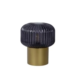 Lucide JANY - Tafellamp - Ø 16 cm - 1xE14 - Mat Goud / Messing